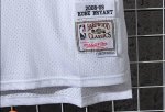 NBA 24 Kobe Bryant 2008-09 Lakers Maillot Retro blanc